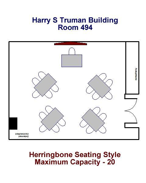 Herringbone Seating Style Maximum Capacity - 20