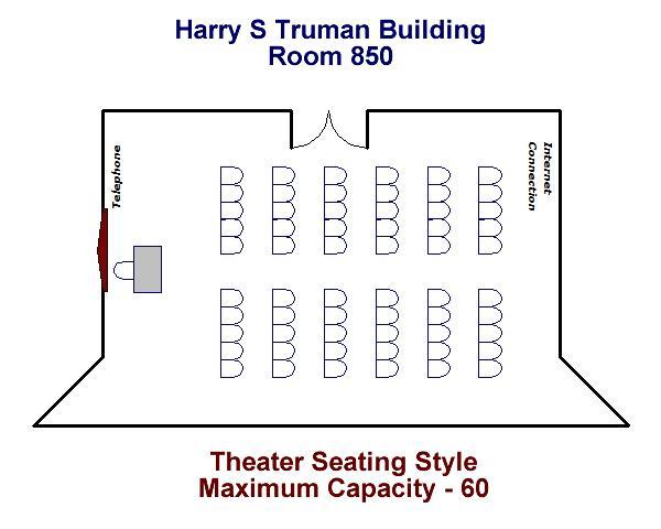Theater Seating Style Maximum Capacity - 60